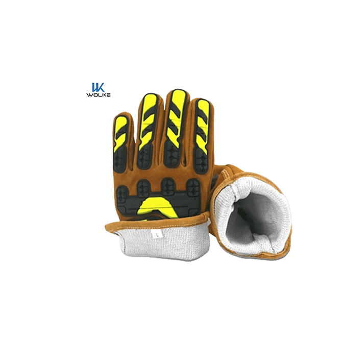 TPR Safety Work Gloves- Pigskin Leather 