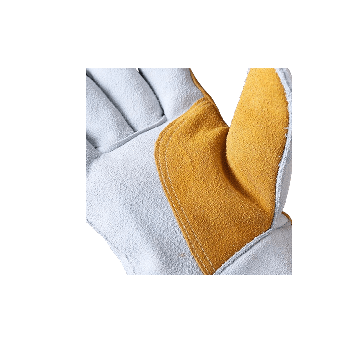 Breathable & Durable Gauntlet Welding  Work Gloves-Cowhide