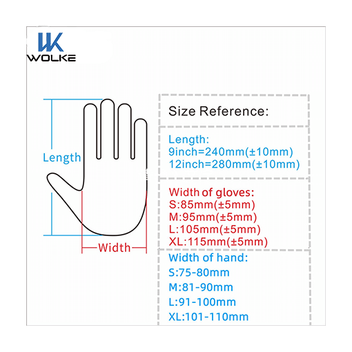 Latex Free Nitrile Work Glove