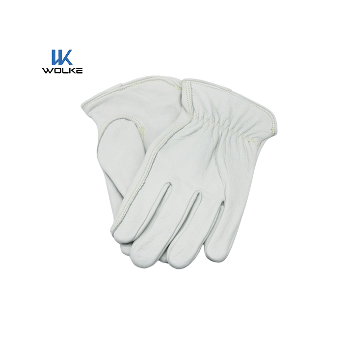 Heavy-duty Durable Cowhide Leather Work Gloves