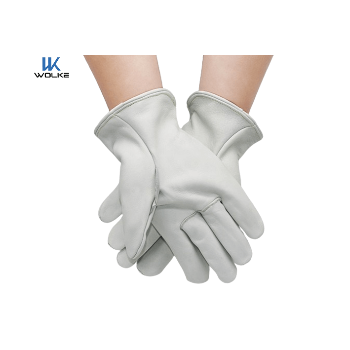 Heavy-duty Durable Cowhide Leather Work Gloves