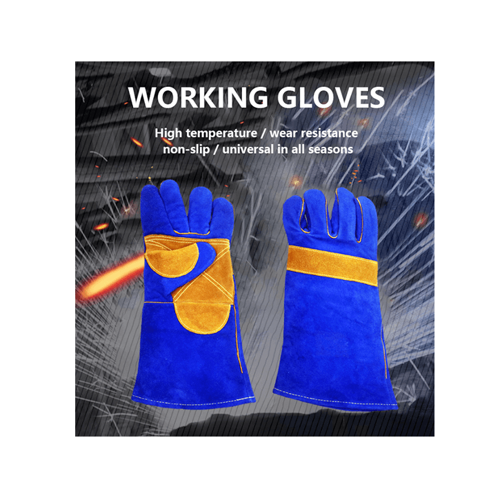 Industrial Welding Flame-Retardant Customized Work Gloves