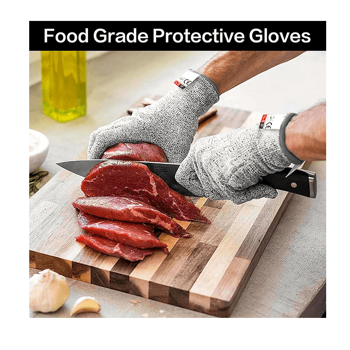 Premium  Level 5  Food-Grade Cut-Resistant Safety Gloves 