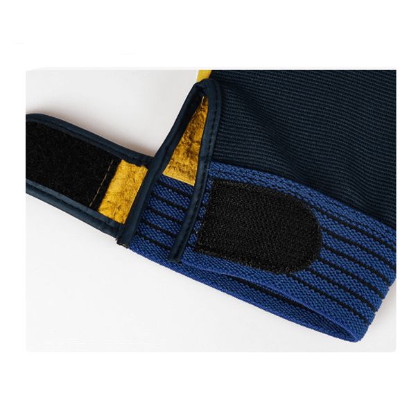 Abrasion-resistant White Sheepskin Work Glove for Sewing Machinery Industry Safety Maintenance