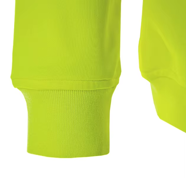 Hi-vis reflective zip hooded safety work sweatshirt bomber jacket for construction WG24-6212 Hi-vis reflective zip hooded safety work sweatshirt bomber jacket for construction WG24-6212