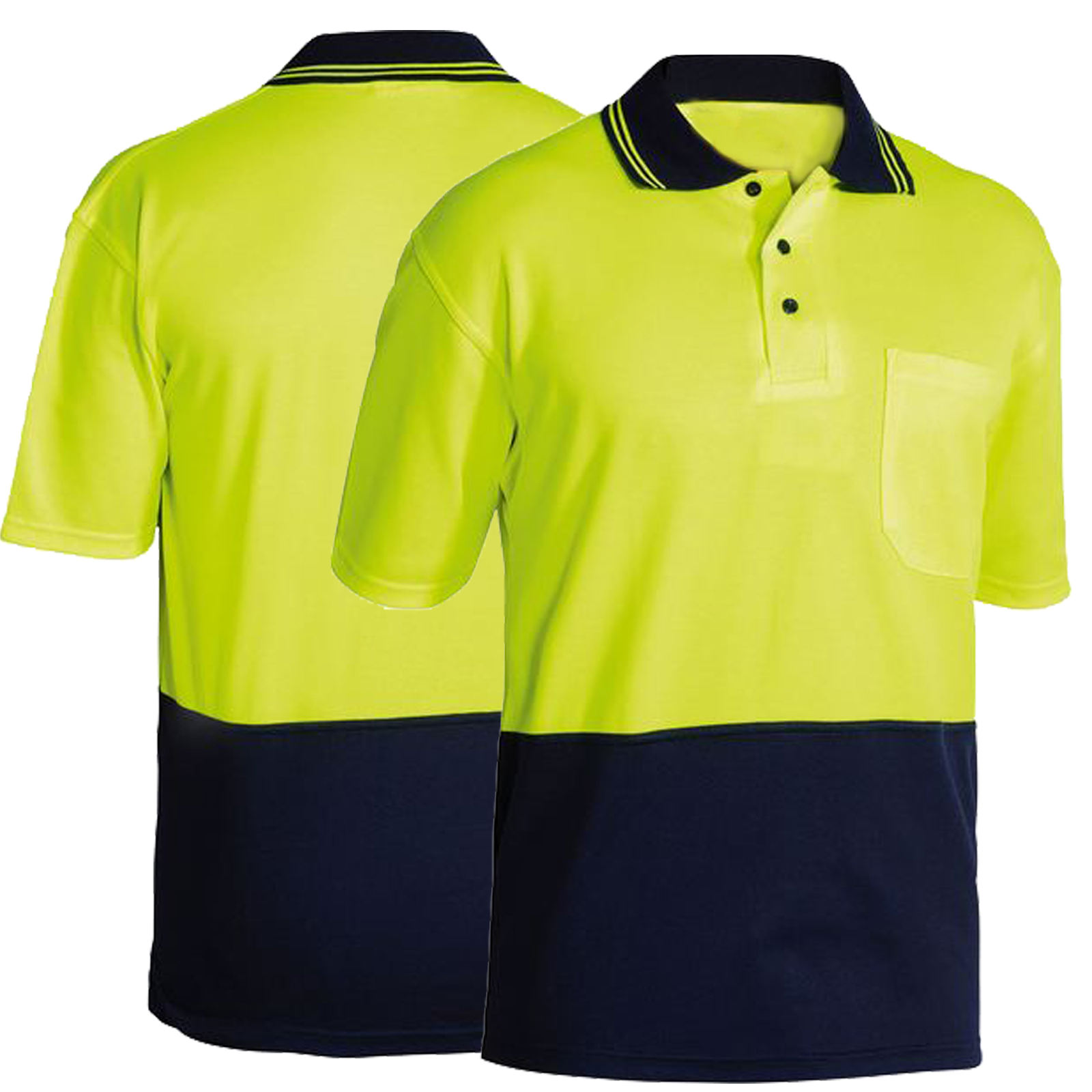 Breathable mesh polyester hi vis reflective safety polo shirt for maintenance electrician WG24-6213 Breathable mesh polyester hi vis reflective safety polo shirt for maintenance electrician WG24-6213