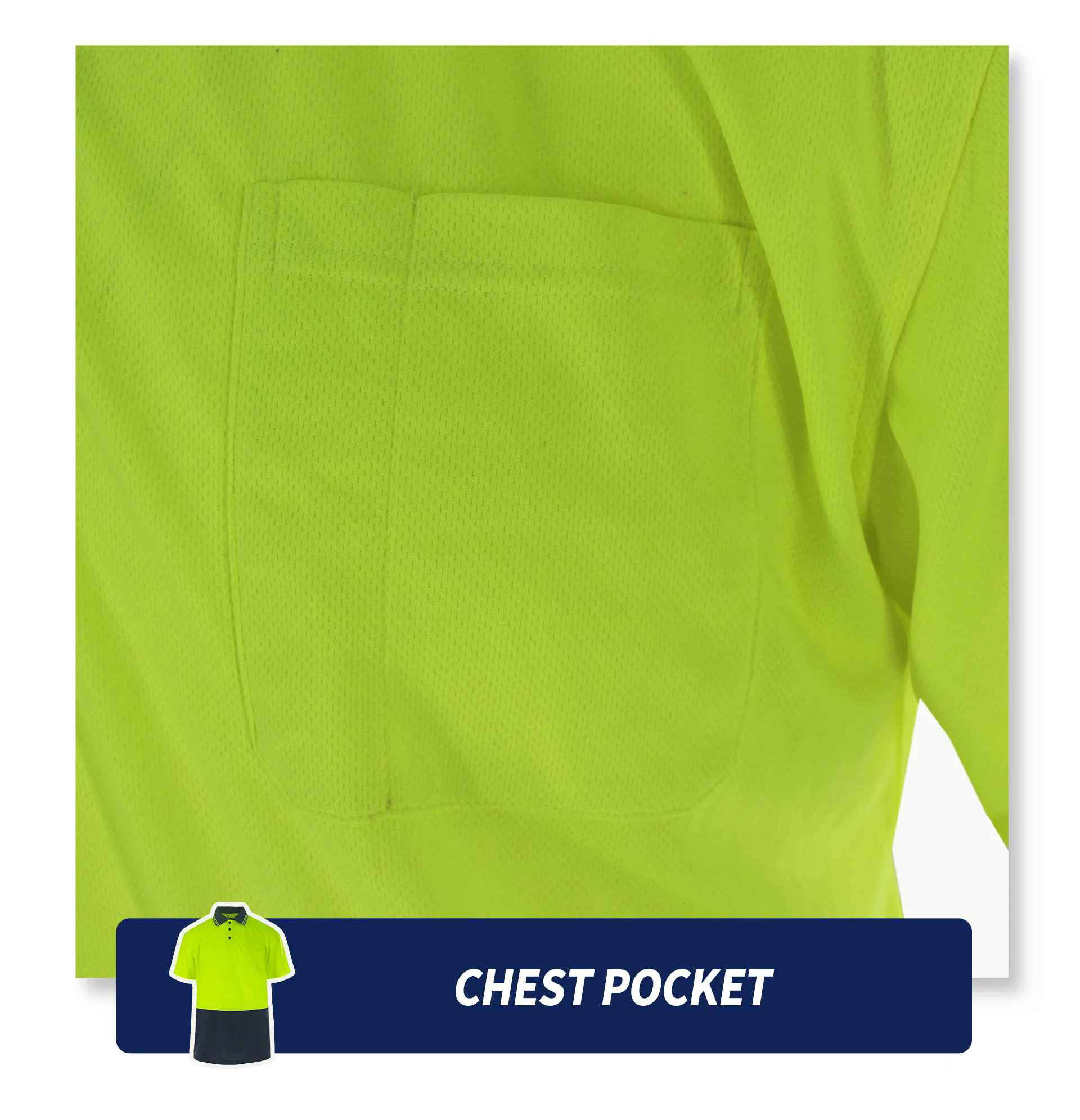 Breathable mesh polyester hi vis reflective safety polo shirt for maintenance electrician WG24-6213 Breathable mesh polyester hi vis reflective safety polo shirt for maintenance electrician WG24-6213