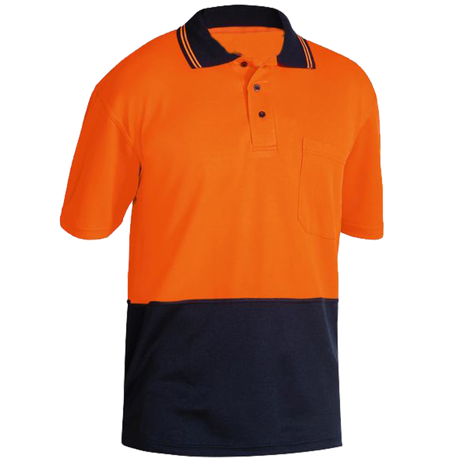 Breathable mesh polyester hi vis reflective safety polo shirt for maintenance electrician WG24-6213 Breathable mesh polyester hi vis reflective safety polo shirt for maintenance electrician WG24-6213