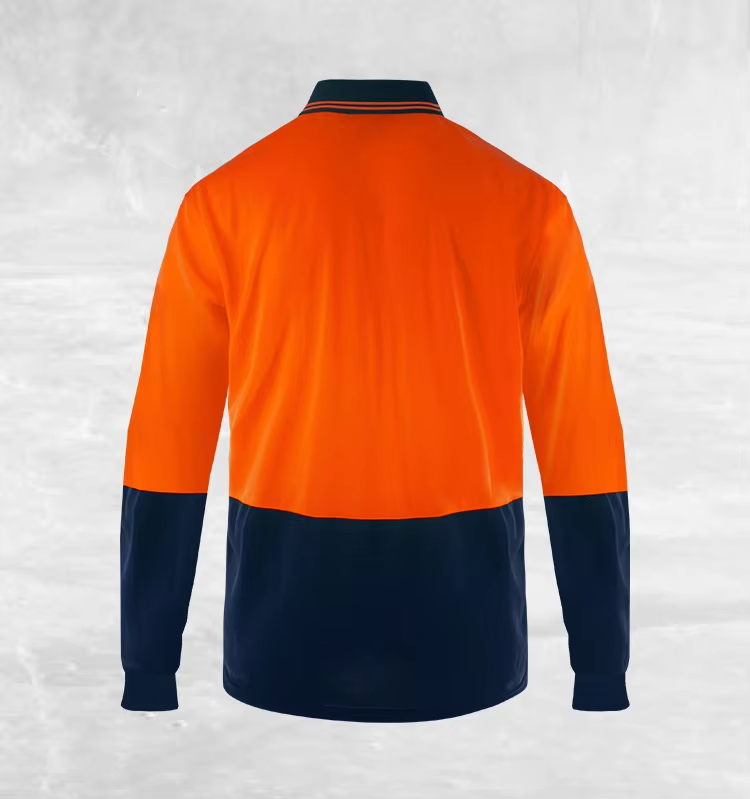 Hi vis reflective polyester mesh pullover safety long sleeve for night safety protection WG24-6214 Hi vis reflective polyester mesh pullover safety long sleeve for night safety protection WG24-6214
