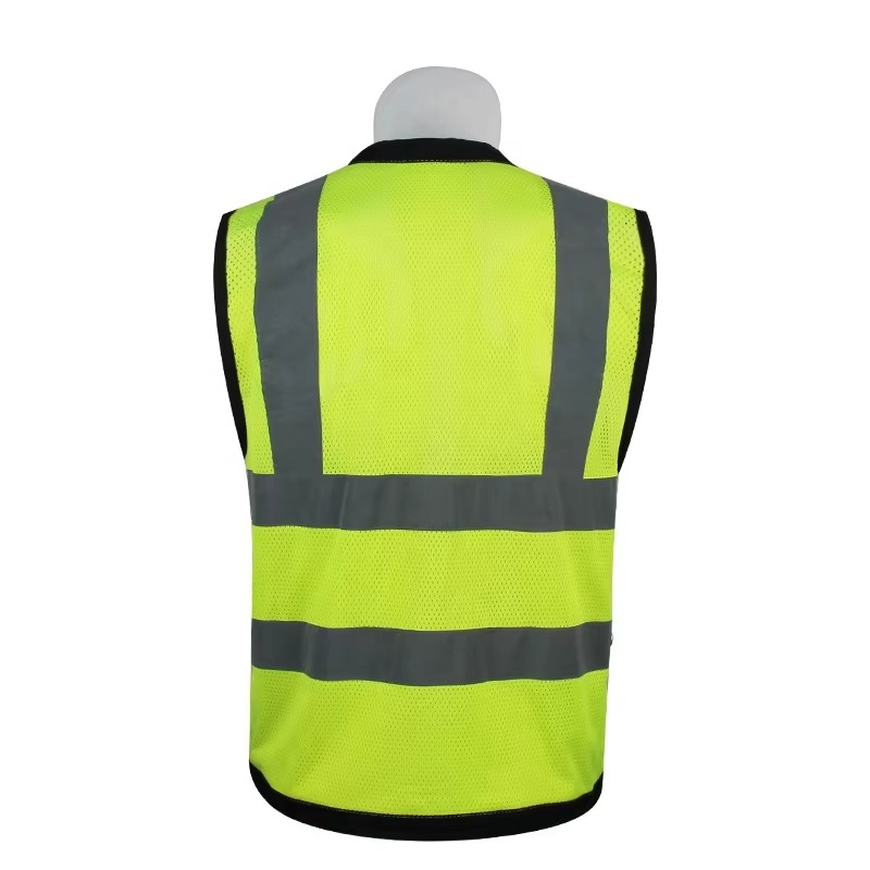 Industrial use Multi-Pocket Reflective Vest Gilet alta visibilità Kamizelka odblaskowa  