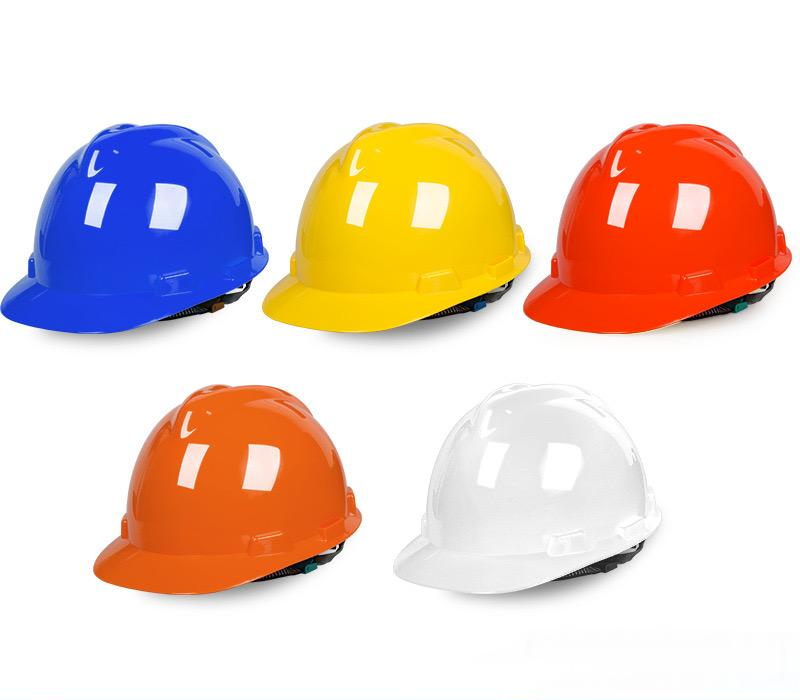 PE Hard Hat Adjustable Helmet for Construction, Industry, Mining Cascos De Seguridad